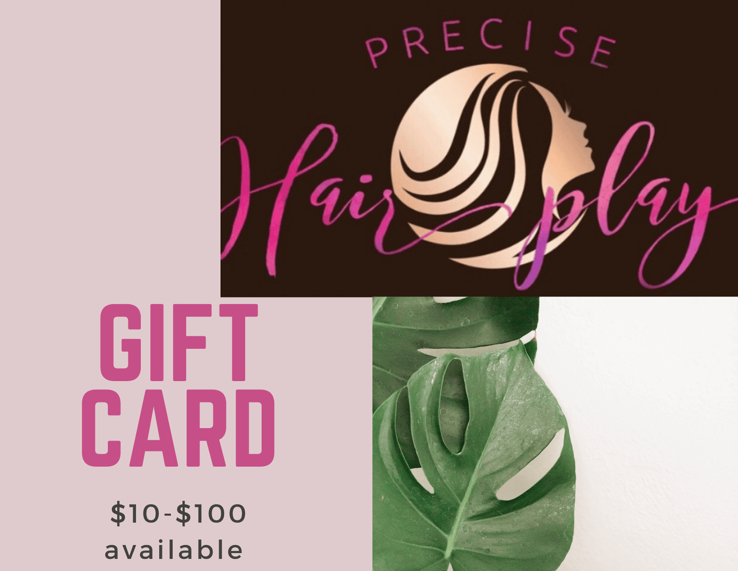 Precise Hair Play Gift Cards